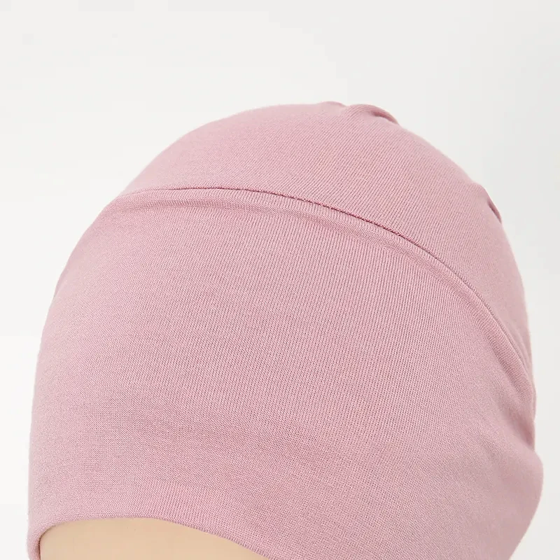 casquettes turban pour femmes musulmanes sous écharpe modal hijab casquettes intérieures extensible couverture complète châle casquette couverture complète du cou