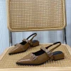 sandales pour femmes bout pointu quotidien femme chaussures à talons bas été 2025 confortable tendance anti dérapant chaud le meilleur ou tendance
