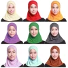 femmes musulmanes hijab doux modal sous écharpe turban couverture complète os bonnet cou ninja casquette intérieure femme islamique arabe chapeau chapeaux enveloppement
