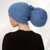 turban musulman doux pour femme, casquettes hijab intérieures, bonnet islamique, sous écharpe indienne, perte de cheveux, enveloppement de sauna féminin, nouveau, 2025