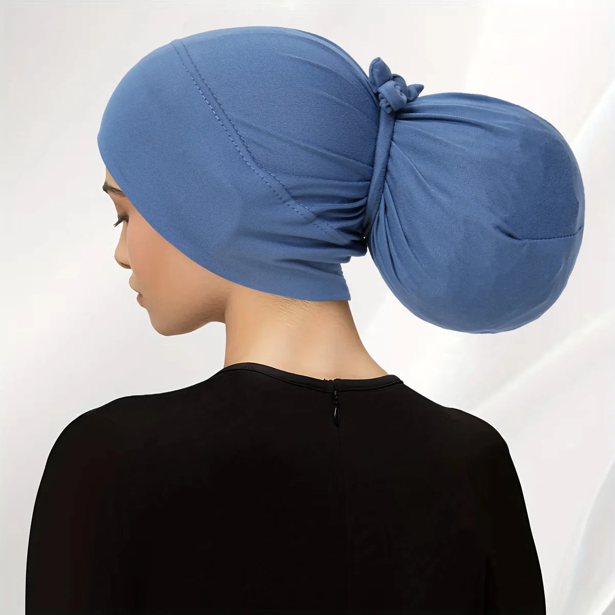 turban musulman doux pour femme, casquettes hijab intérieures, bonnet islamique, sous écharpe indienne, perte de cheveux, enveloppement de sauna féminin, nouveau, 2025