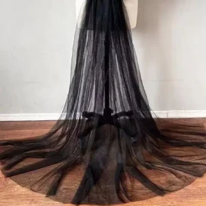 Robe de mariée en Satin pour femmes, ceinture, gros nœud, accessoires élégants détachables, nœud en Tulle, décoration de robe de mariée