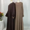 abaya robe musulmane pour femmes, kebaya du ramadan, vêtements islamiques de dubaï, kaftan modeste, caftan marocain