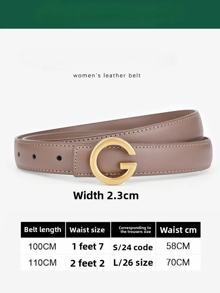 Ceinture élégante pour femmes, marque de luxe de haute qualité, jean de styliste, ceinture habillée pour femmes
