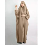 Robe Hijab à Capuche pour Femme Musulmane, Vêtement de Prière, Couverture Complète, Niqab, Ramadan, Vêtements Islamiques