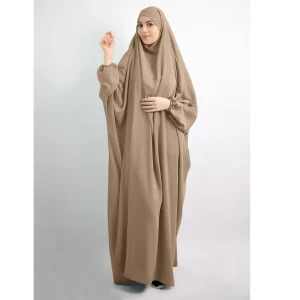 Robe Hijab à Capuche pour Femme Musulmane, Vêtement de Prière, Couverture Complète, Niqab, Ramadan, Vêtements Islamiques
