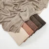 mode coton rayonne modal froissé hijab plaine doux léger foulard femmes musulman écharpe ramadan prière herdband foulard