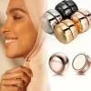 4 pièces de clips magnétiques pour chemises et pantalons à la mode, attaches magnétiques compactes détachables – Convient aux chemises, colliers, poignets, écharpes – Décoration de boutons de couleurs mélangées