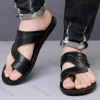sandales d'été pour hommes, antidérapantes, respirantes, légères, semelle souple, chaussures de plage, confortables, à la mode, pantoufles à enfiler, nouvelle collection 2025
