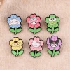 Épingles à fleurs mignonnes pour femmes, insignes d'animaux de dessin animé, broches en émail pour vêtements, accessoires de bijoux, cadeaux pour amis