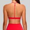 soutien gorge de sport respirant pour femme, haut de fitness, soutien gorge push up, dos nu, sous vêtements de yoga, course à pied, entraînement, vêtements de sport