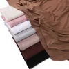 ourlet modal coton jersey hijabs pour femmes écharpe plaine longue châle musulman doux turban cravate bandeau afrique bandeau ramadan