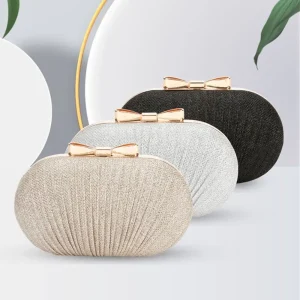 Pochette de mariée pour mariage, sac à main de soirée pour femmes, sacs à bandoulière avec chaîne, strass élégants en forme d&rsquo;œuf, pochette de Banquet