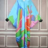 2025 femme africaine nouvelle mode abaya femmes musulmanes ramadan streetwear boubou élégant dame soie col en v caftan robe boho vêtements