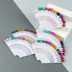 Aiguilles nacrées festonnées colorées, épingles de couture, point de couture, bricolage artisanat fixation de vêtements, outils de positionnement de Corsage de mariage
