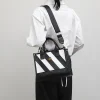 sac fourre tout en cuir pour femmes de qualité supérieure sac à main de créateur spacieux avec sangle réglable et matériel métallique vintage
