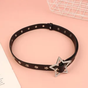 Ceinture à boucle en métal Vintage pour hommes et femmes, ceinture en cuir Pu pour pantalons en jean, ceinture décorative