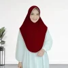 foulard instantané en lin clip pour femme musulmane, hijab islamique, châle, niqab, niqab, nouveau style