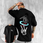 One Piece japonais Anime hommes T-Shirt garçon enfants coton Y2K Harahiko tendance Hip Hop garçons et filles manches courtes