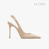 sandales à talons femmes gladiateur été 2025 marque de luxe slingbacks pointu talons hauts chaussures creux élégant dames chaussures femmes
