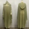eid robe à capuche ouverte abaya femmes robes de soirée musulmanes jalabiya diamants ramadan maroc robe dubaï abayas caftan islam robes