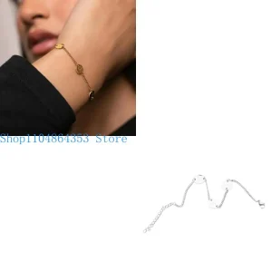 652f bracelet pendentif Bracelet arabe Bracelet en acier inoxydable Bijoux poignet Bracelet chaîne réglable