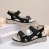 sandales à l'offre elles compensées légères pour femmes, chaussures de style sport, confortables, anti alde, grande taille, élégantes, nouvelle tendance, 2024