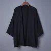 kimono japonais imprimé pour homme et femme, streetwear harajuku, décontracté, fin, manteau de plage, protection solaire, Été