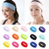 bandeaux de sport d'été pour femmes, bandanas de yoga, fitness, course, couleur unie, élastiques, extensibles, maquillage, accessoires pour cheveux, 2023