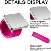 bracelets magnétiques pour salons de coiffure – fournitures de coiffure avec porte clips, tampons d'aiguilles et accessoires de coiffure
