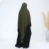 Écharpe hijab tiens imar en jersey extra long pour femme, couverture de sauna musulman, vêtements de prière islamique, Écharpe de ramadan