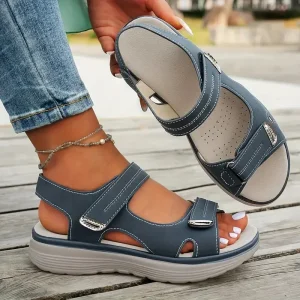 Sandales d&rsquo;été à la mode, durables, chaussures de voyage pour femmes, pantoufles de plage en plein air, sandales à plateforme légères, nouvelle collection 2025