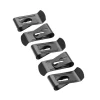 5pcs black/silver belt clips tape measure belt holster leather crafts diy 36*18mm 36*22mm