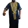 afrique vêtements hommes mode robe de soirée caftan dashiki africain traditionnel abayas broderie jalabia thobe robe africaine 2025