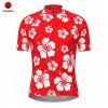 maillot de cyclisme classique hawaïen pour hommes, manches courtes, vtt, équipe professionnelle de descente, vêtements de vélo de montagne personnalisés