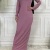 robe hijab pour femme musulmane, vêtement islamique, décontracté, marocain, dubaï, abaya, turquie