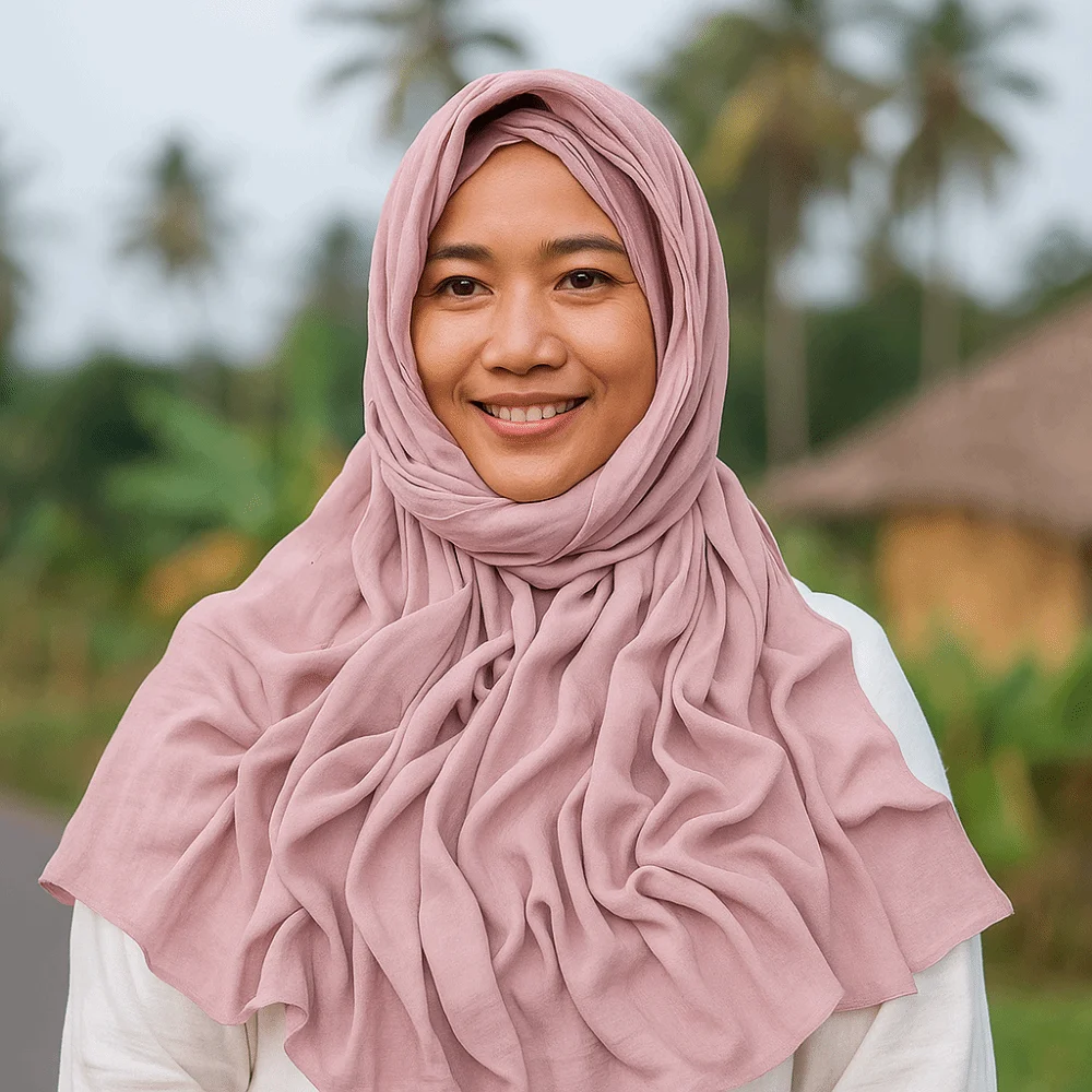 foulard hijab en coton modal de qualité supérieure, long, uni, tissu respirant, bandeau en jersey doux, mode unie, enveloppe de tête en bambou