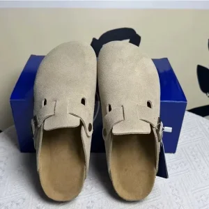 Sandales en cuir pour hommes et femmes, chaussures de plage rétro décontractées, confortables et antidérapantes, pour le printemps et l&rsquo;automne, nouvelle collection 2026