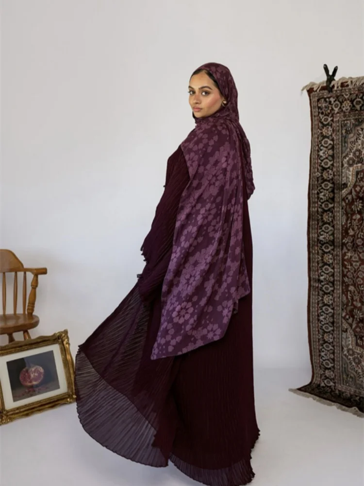 hijab imprimé d'interconnexion pour femmes musulmanes, châle rond, écharpe de sauna, écharpe bohème, écharpe de ramadan islamique, foulard doux, mode, 1pc