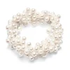 bandes de cheveux en perles pour femmes et filles, chouchou, support queue de cheval, perles, bandes de cheveux pour femmes, corde élastique en caoutchouc, attaches, accessoires pour cheveux