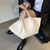 sac à mains femme de luxe sacs fourre tout sacs fourre tout à bandoulière de marque pour femmes, en cuir pu souple 2 en 1, grande capacité, ensemble fourre tout de shopping, sacs à main de luxe de styliste 2025