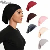 BOHOWAII musulman intérieur sous Hijab casquette Ramadan chapeau africain malaisien Modal coton instantané Bonnet Femme Musulman bandeau