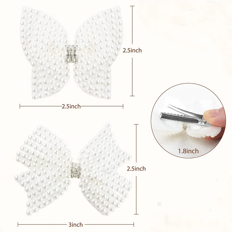 pinces à cheveux sweet pearl pour filles, pinces à cheveux ornementales, barrettes à couches, épingles à cheveux en biscuits bling, accessoires pour cheveux pour enfants, mode