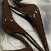 2025 printemps/été nouvelles sandales à talons aiguilles pointues à la mode et sexy fête de mariage sandales à talons hauts pour femmes