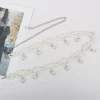 chaîne de taille en perles pour femmes, ceinture brillante pour vêtements, ceintures décoratives, ceinture amincissante pour femmes, u0u7