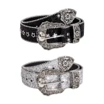 Ceinture taille florale Y166, chaîne corps tendance, œillets à brillantes pour femmes hommes