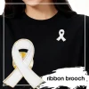 broche de sensibilisation au cancer du sein en strass, ruban rose, broche de sensibilisation au cancer du sein pour femmes, cadeaux pour filles, bijoux pour charité