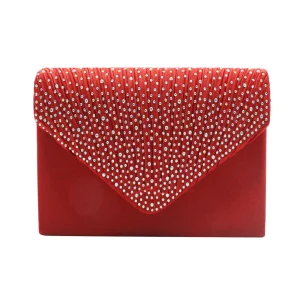 Pochette enveloppe scintillante brillante pour femme, sac à main de mariage, sac quebag, élégant et à la mode, fête