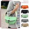 sac banane à sangle réglable pour hommes et femmes, sac initié, sac de poitrine solide en nylon avec fermeture éclair, sac à bandoulière pour voyage, randonnée, sports de plein air