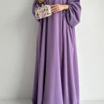 Nouvelles femmes robes musulmanes mode Simple solide Abaya Ramadan Caftan élégant femme décontracté plaine Maxi robe robe modeste pour les femmes